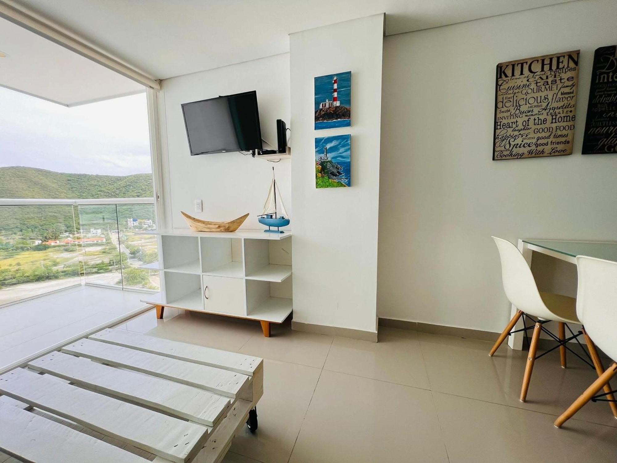 Edificio Areia En Pozos Colorados, Apto 2 Habitaciones 2 Banos Santa Marta  Kültér fotó