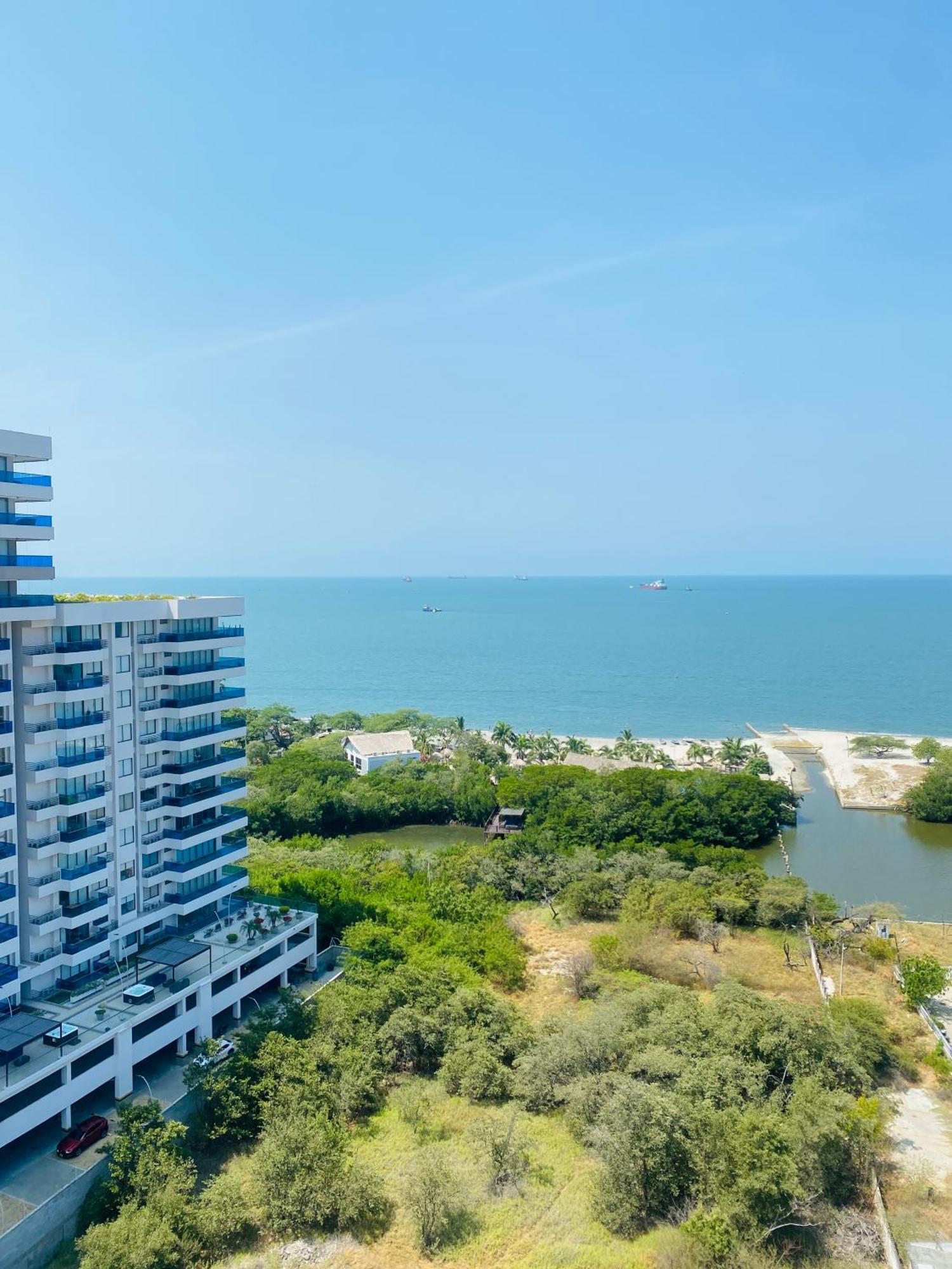 Edificio Areia En Pozos Colorados, Apto 2 Habitaciones 2 Banos Santa Marta  Kültér fotó